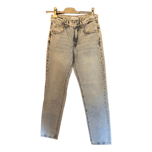 Lyseblå Woodbird jeans