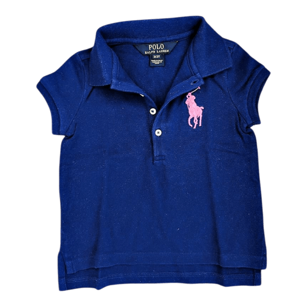 Blue Ralph Lauren polo shirt