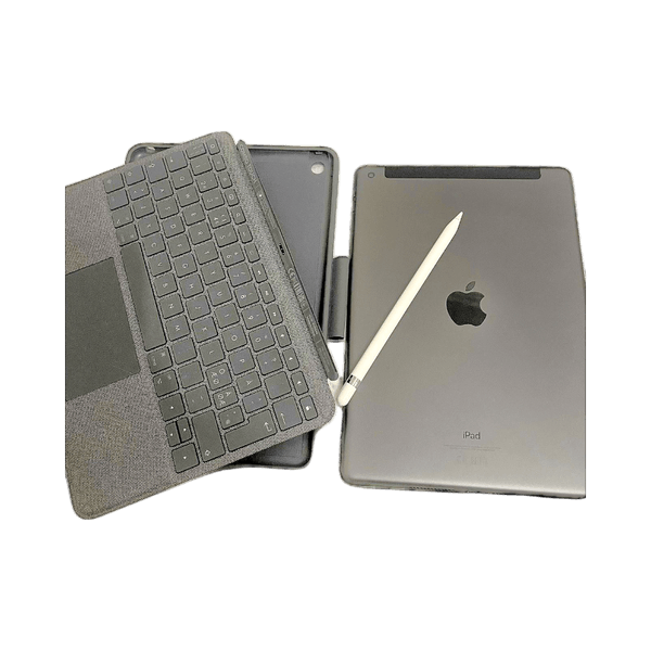 Ipad 10,2 (2021) 64 gt (Wifi + Cellular) + apple pencil + logitech combo touch