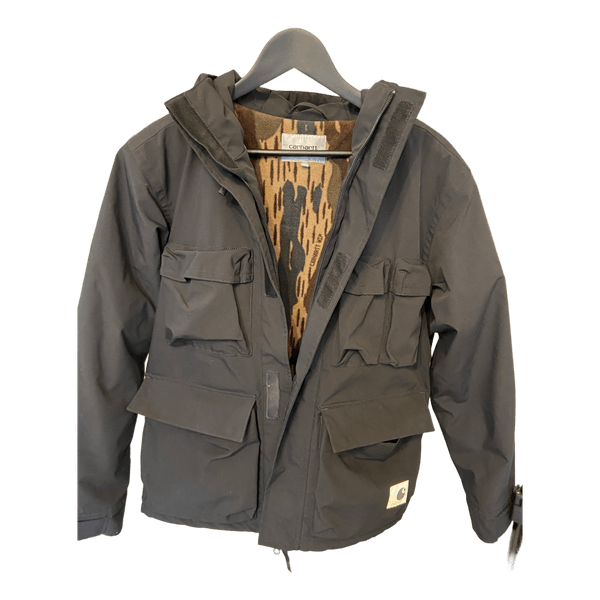 Carhartt black hooded jacket