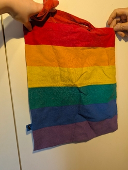Rainbow tote bag