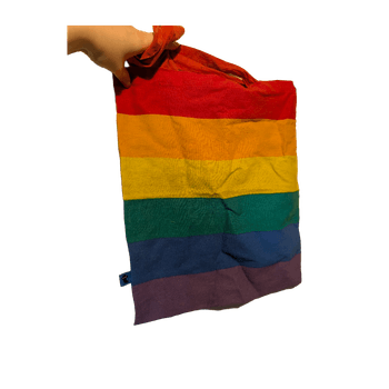 Rainbow tote bag