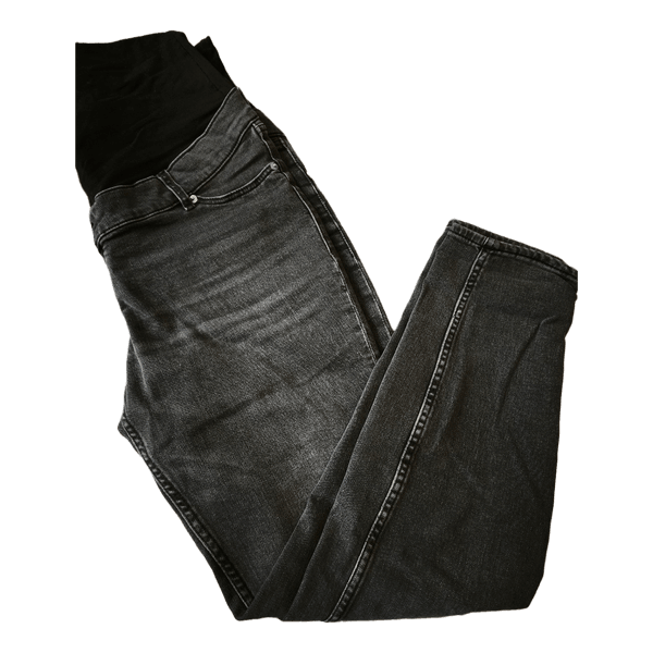 Grey maternity skinny jeans