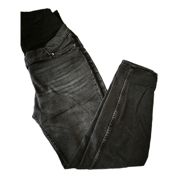 Grey maternity skinny jeans