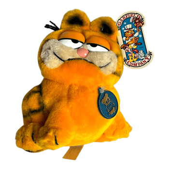 Garfield plush toy selling both