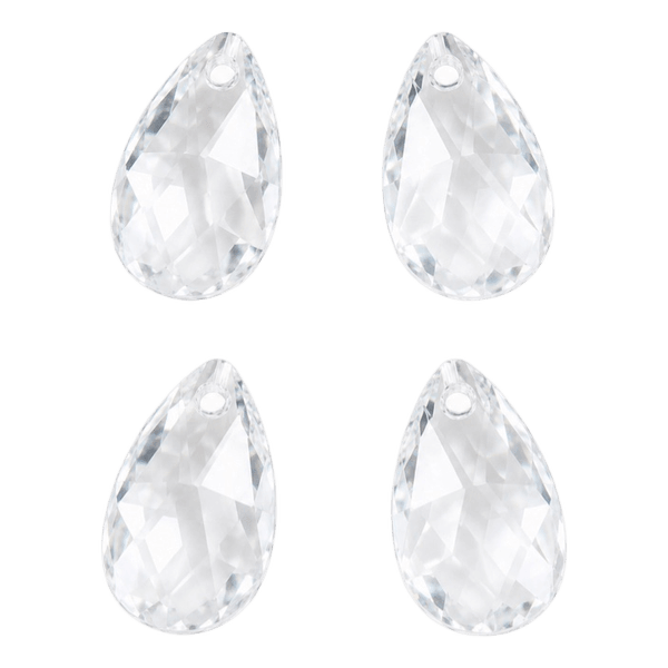 Swarovski 6106 Crystal Pear Pendants – 4 pcs