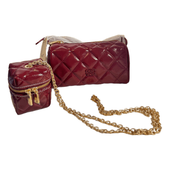Chio2nd “Romantic Night Trip” Bag Set – Large Bag with Mini Crossbody Bag