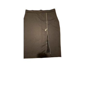 Black pencil skirt