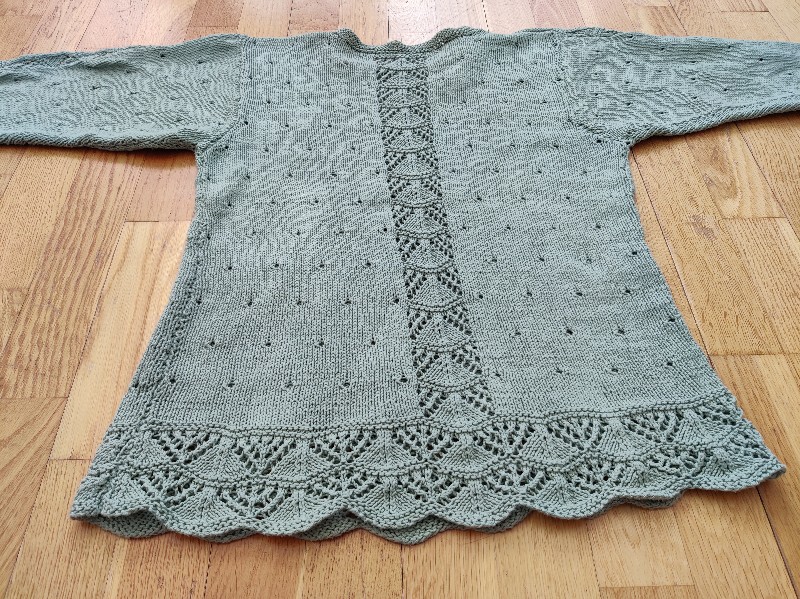 Hand knitted puuvillaneule, s/m