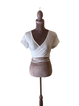 Tie around crop top.
