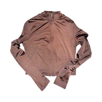 Shein pruun lukuga topp