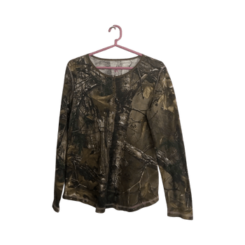 camouflage pitkähihainen paita