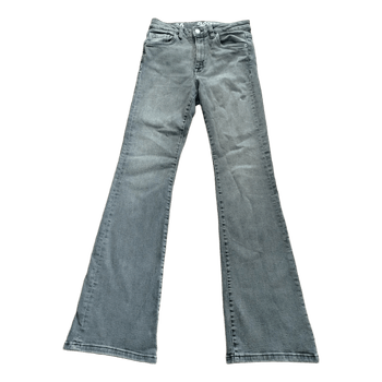 Grey flared jeans