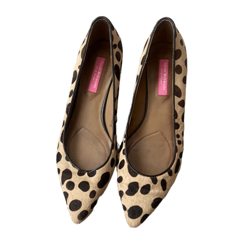 Animal print kitten heel kengät 39