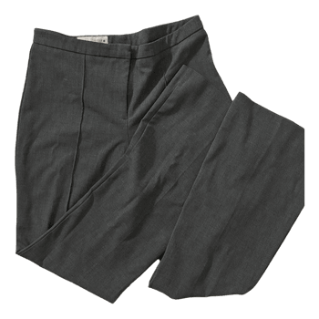 Grey formal trousers
