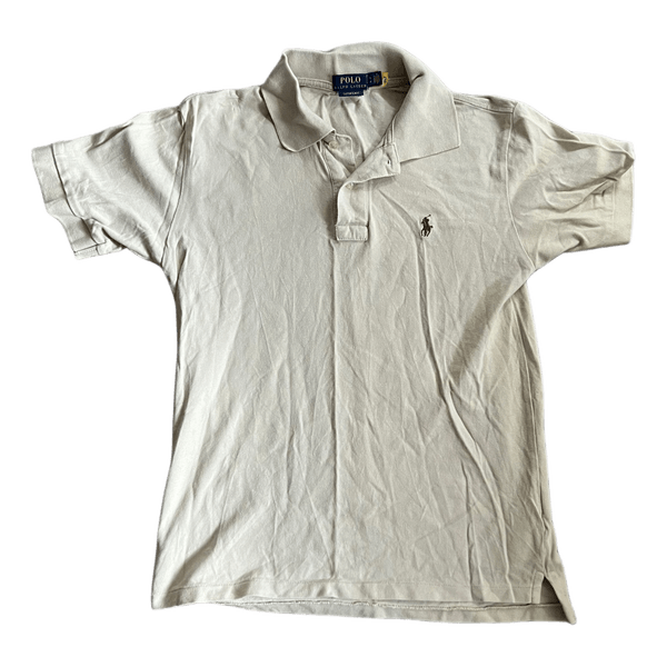 Beige polo shirt