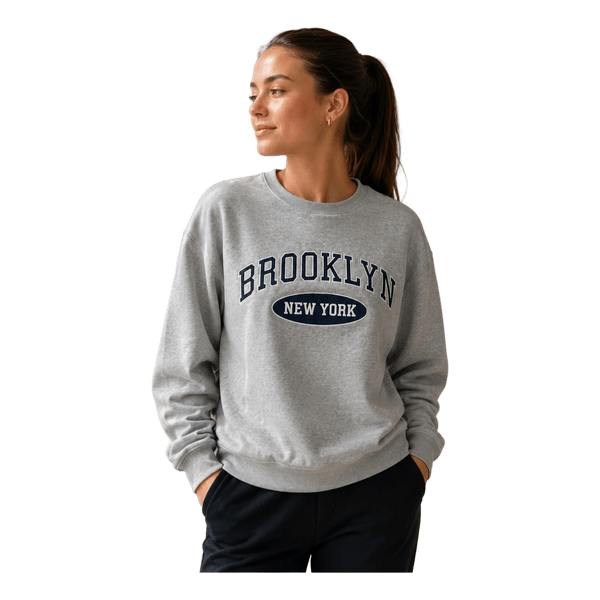 Grå Brooklyn sweatshirt