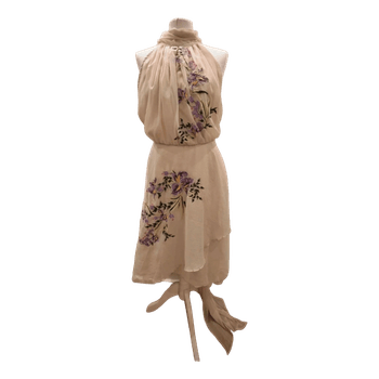 Floral tull dress