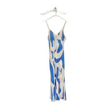 sinivalkoinen mekko XS