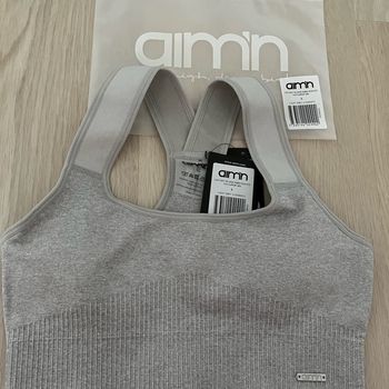 Aim’n Ribbed Seamless High Support Bra