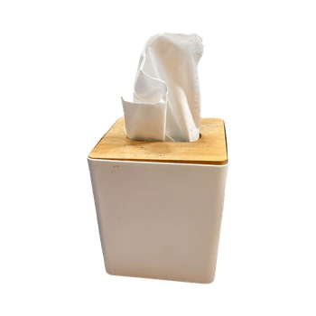 valkoinen paperinen nenäliinelaatikko
