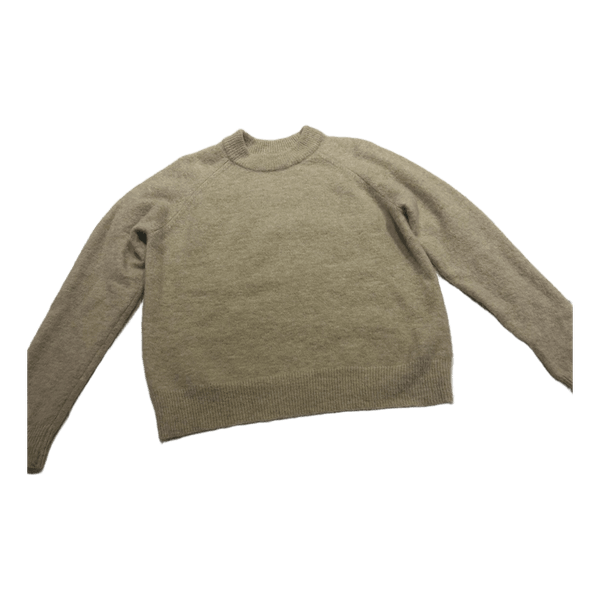 Beige striktrøje
