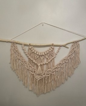 Macrame seinävaate (iso)
