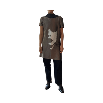 Harmaa satiinimekko
