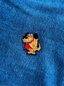 Wacky Races Myttley dog pin