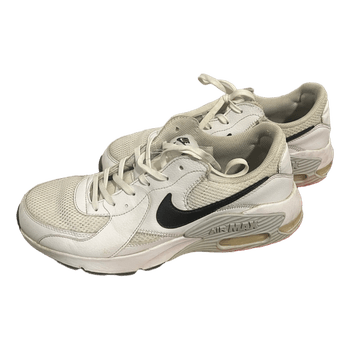 White Nike Air Max sneakers