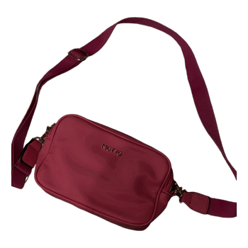 Pink crossbody bag