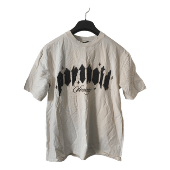 Valkoinen/kerma Black Squad t-paita