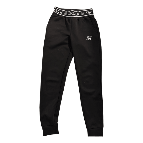 Mustat SikSilk collegehousut