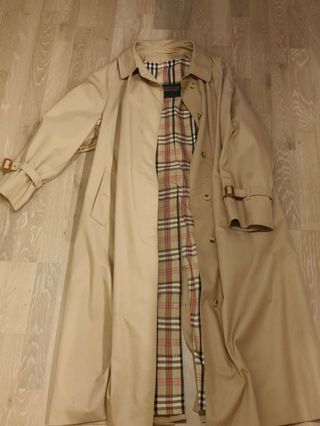 Oversize vintage trenssi coat