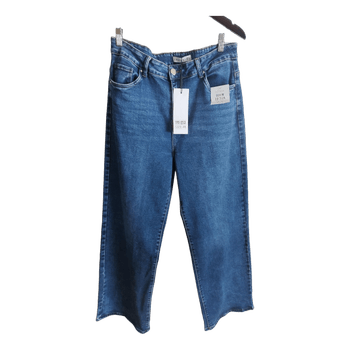 Blue denim jeans
