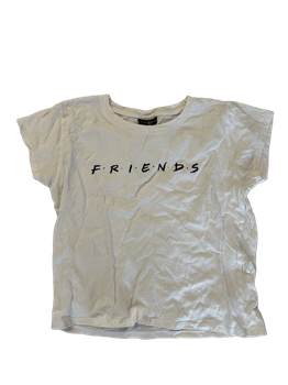 Valkoinen friends t-paita