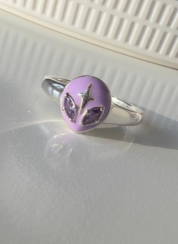 Thomas Sabo lilac ring 54
