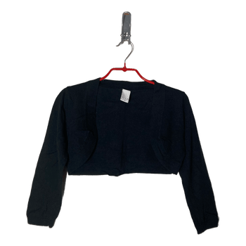 Musta neulebolero, puuvillaa