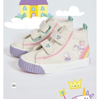 Peppa Pig hi-top sneakers