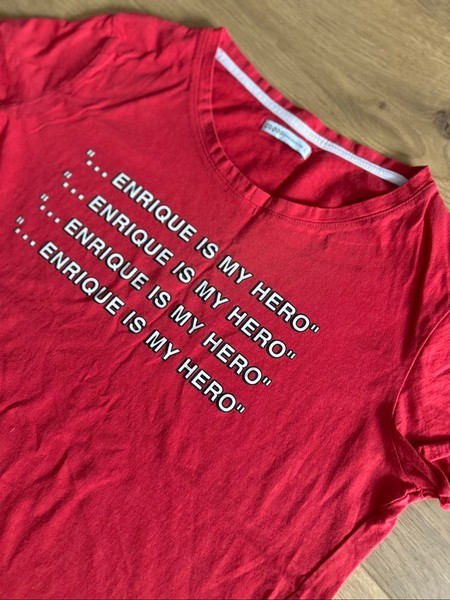 Red graphic t-shirt
