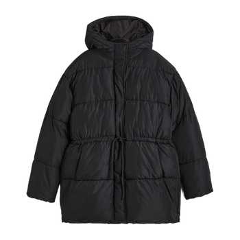 Adjustable parka jacket