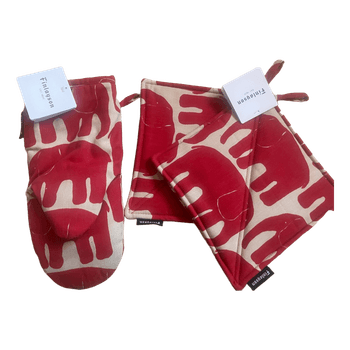 Finlayson elephant oven mitts