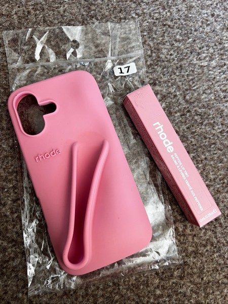 Rhode phone case setith lipstick for iphone 17