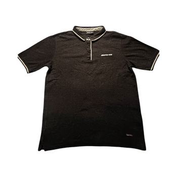 Black polo shirt, AMG
