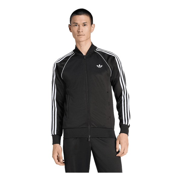 Sort adidas træningsjakke