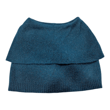 Turnover wide poncho