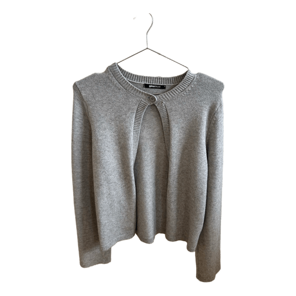 Grå Gina Tricot cardigan