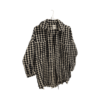 Ruutukuvioinen tweed-takki