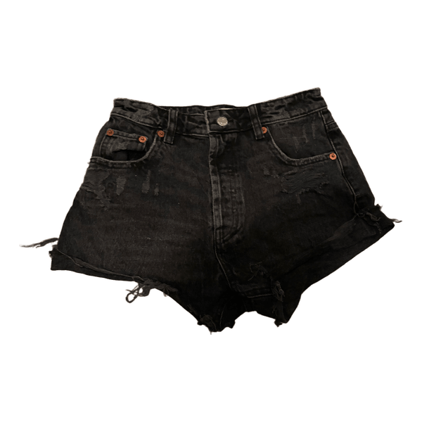Sort denimshorts