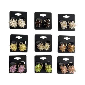 Kristallirypäs-korvakorut 10€/kpl